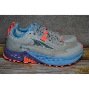 Altra Timp 5 GORE-TEX Shoes Womens 9.5 Gray Trail Running Hiking AL0A85Q2220